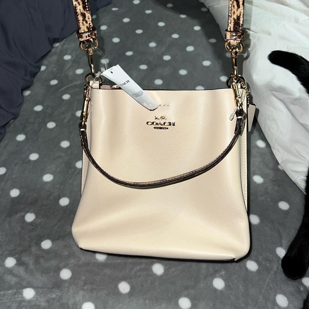 Coach Cream Crossbody Bag - Picture 7 of 10